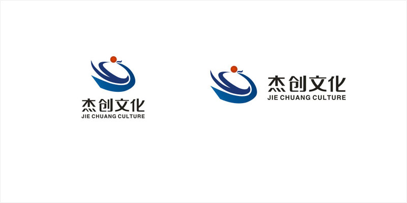 杰创文化logo&名片设计